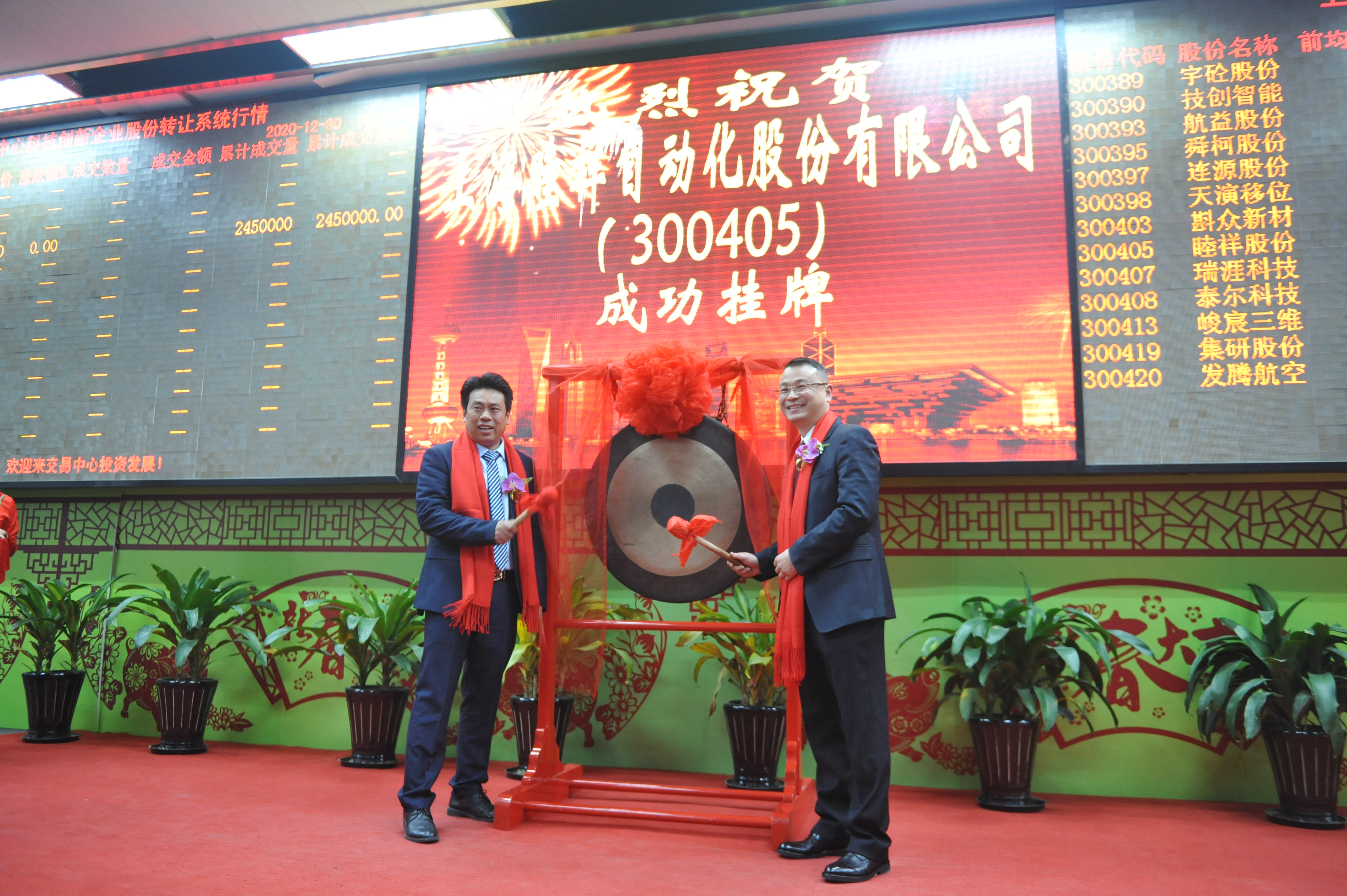 热烈庆祝上海睦祥正式在上海股权托管交易中心挂牌上市！
