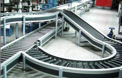 Upper and lower roller conveyor