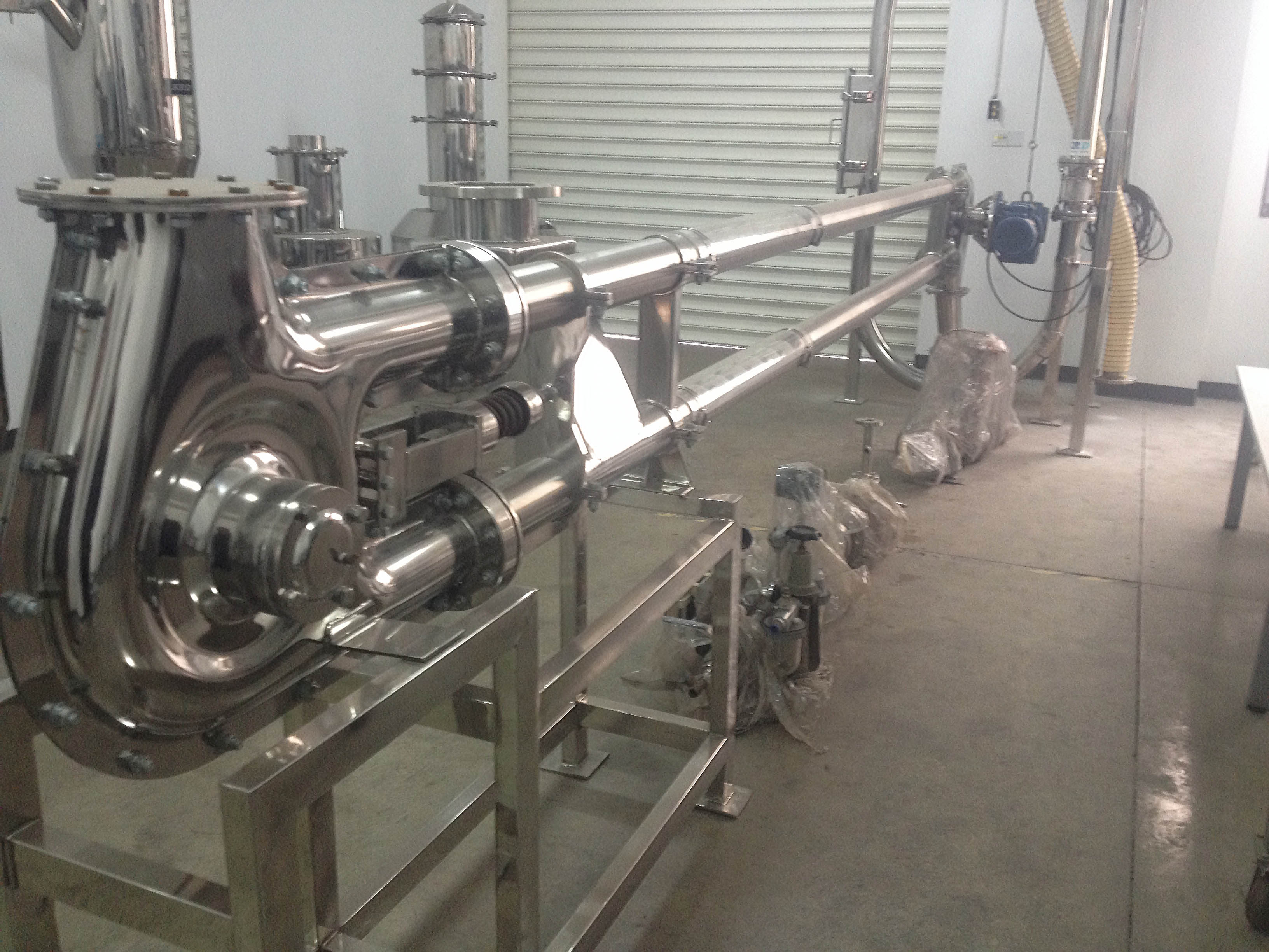 Combined pipe chain conveyor